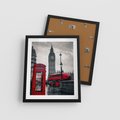 Plakat w ramie 40x50 - Londyński Klimat Telefoniczny - Londyn, telefon - rama czarna