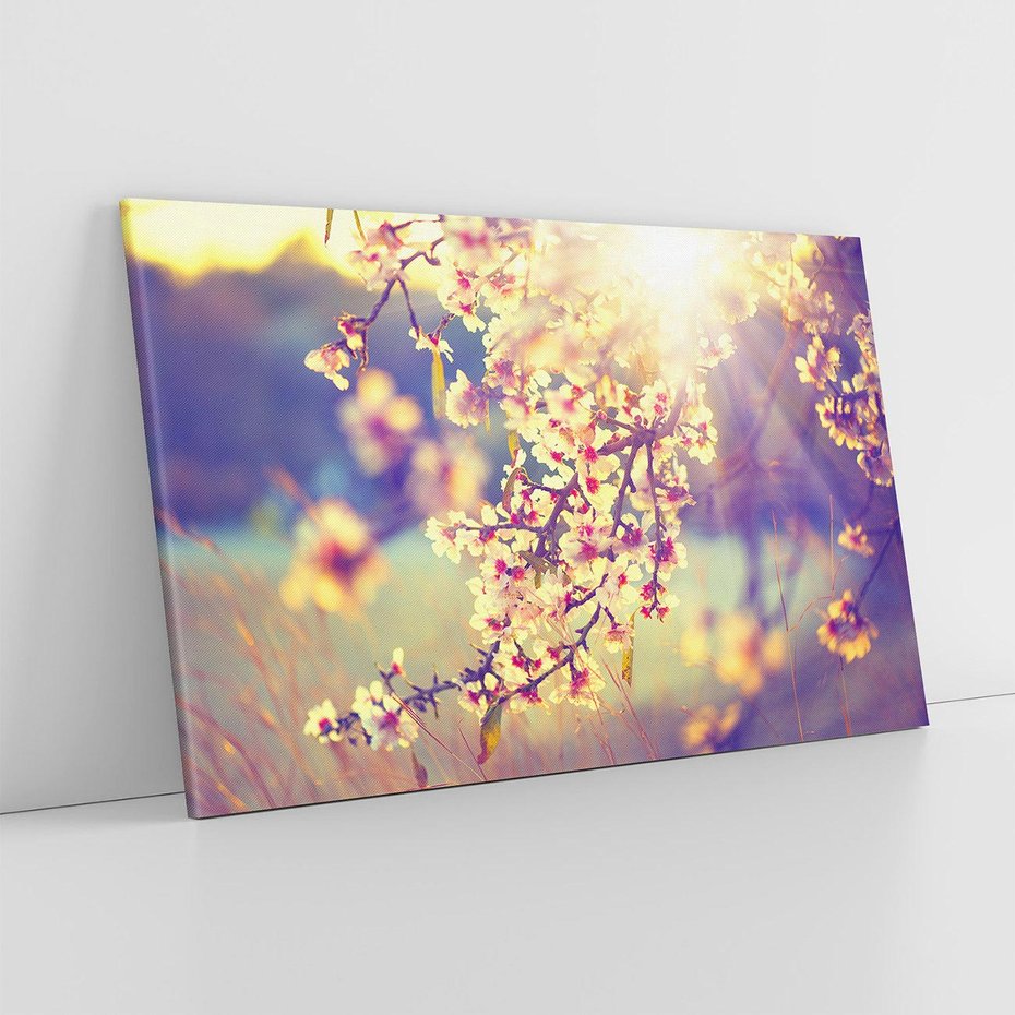Obraz na płótnie 70x50 - Kwiatowa Wiosna - kwiaty, wiosna