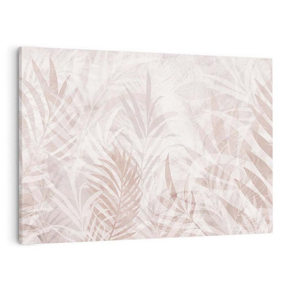 Obraz na płótnie 100x70 - Pejzaż zaklętych uczuć - monochromatyczne, w odcieniach beżu