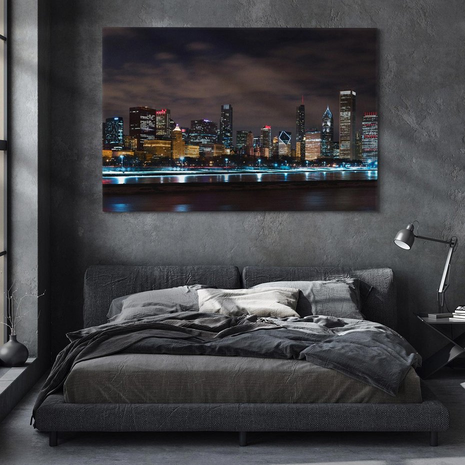 Obraz na płótnie 70x50 - Chicago - Miasto kontrastów - Chicago, USA