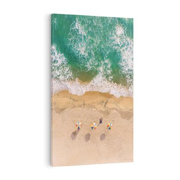 Obraz na płótnie 80x120 - Letnie Wakacje na Horyzoncie - plaża, morze