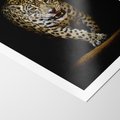 Plakat bez ramy 30x40 - Elegancja lamparta - lampart, pantera