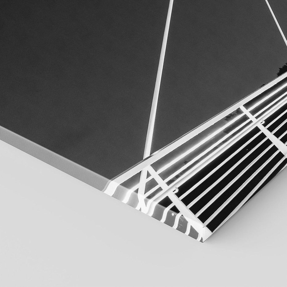 Obraz na płótnie 120x60 - Most nocą - Architektura - most, noc