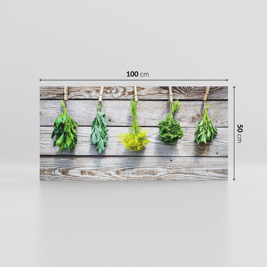 Obraz na płótnie 100x50 - Zielenina: Harmonia natury - zielenina