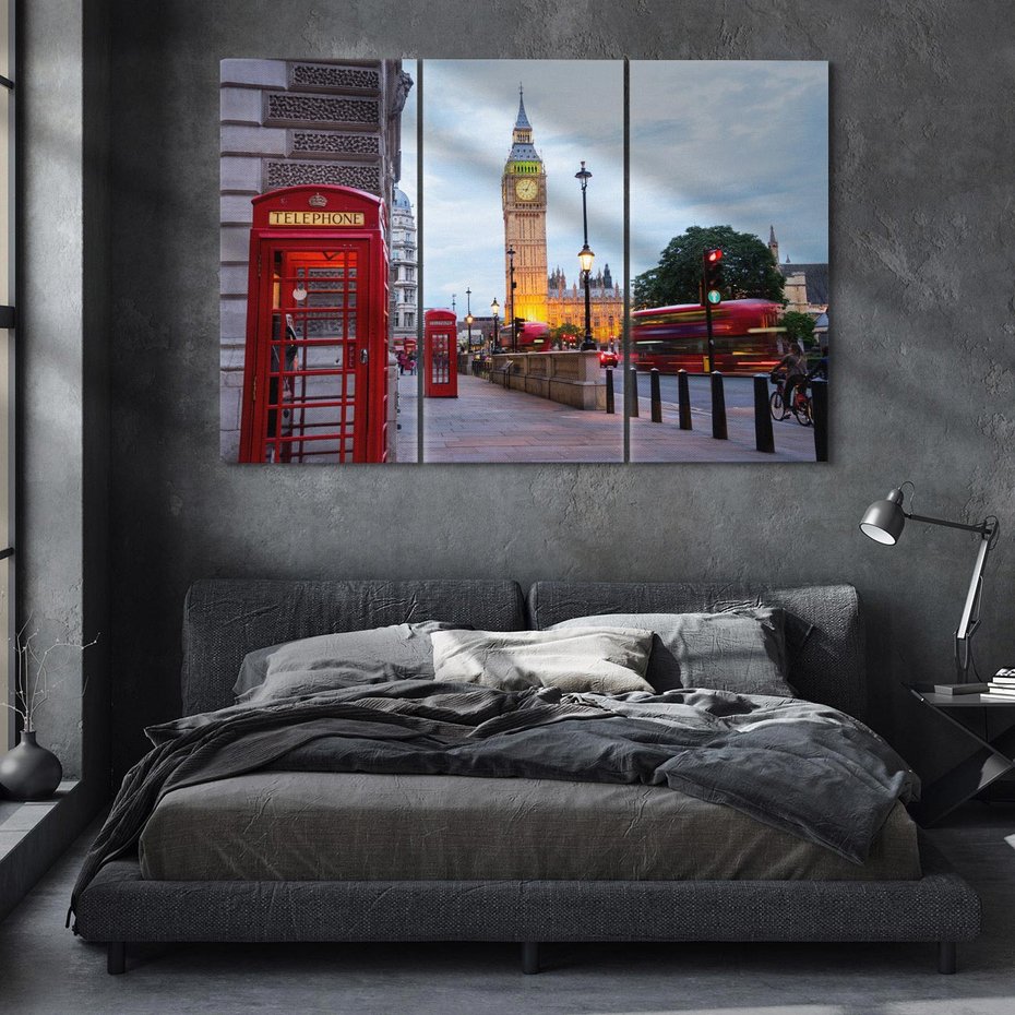 Obraz na płótnie 120x80 - Big Ben: ikona Londynu - Londyn, Big Ben