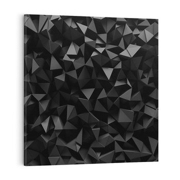 Obraz na płótnie 50x50 - Abstrakcyjne 3D układy - 3D, abstrakcja