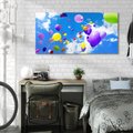 Obraz na płótnie 100x50 - Niebo pełne balonów - niebo, balony