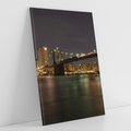 Obraz na płótnie 70x100 - Most nad nowojorską panoramą - most, Nowy Jork