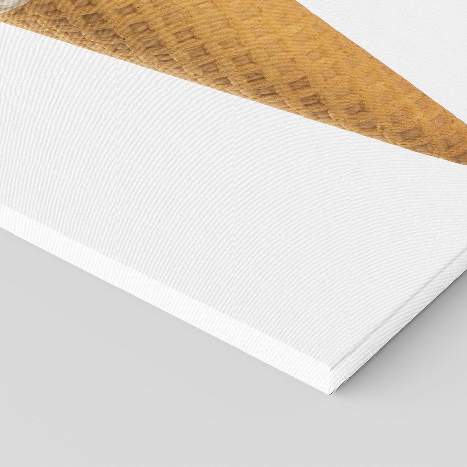 Obraz na płótnie 50x70 - Rozkoszna Chłodząca Radość - lody, lód