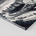 Obraz na płótnie 30x30 - Miejska Symfonia - miasto, nocą