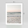 Plakat bez ramy 40x50 - Krajobraz Morza i Fal - morze, fale