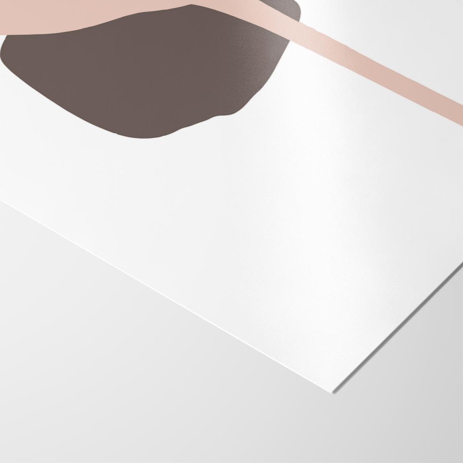 Plakat bez ramy 21x30 - Wibracje Odbić Plam - abstrakcyjny obraz, rozlewające się plamy