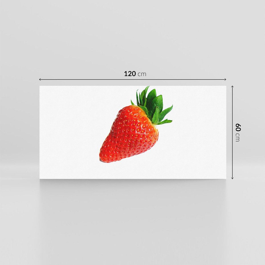 Obraz na płótnie 120x60 - Truskawka - Owocowa Rozkosz - truskawka, owoc