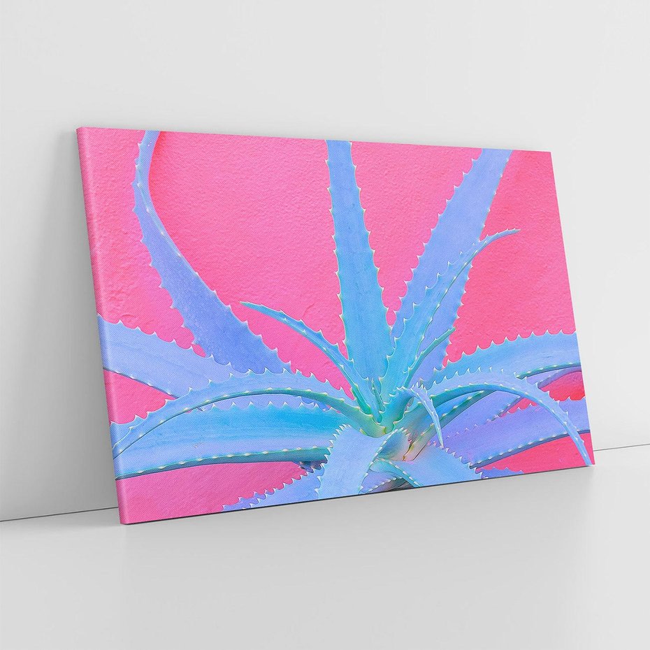 Obraz na płótnie 100x70 - Piękno Pustyni - kaktusy, liście