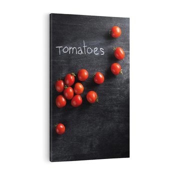 Obraz na płótnie 70x100 - Świeżość Smaku - pomidory, kuchnia