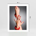 Plakat bez ramy 30x40 - Manicure i Pedicure - Piękno Paznokci - manicure, pedicure