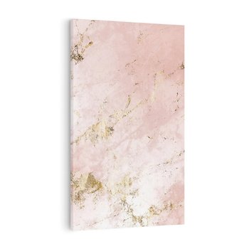 Obraz na płótnie 50x70 - Piękno w Szczegółach - marmur, złoto