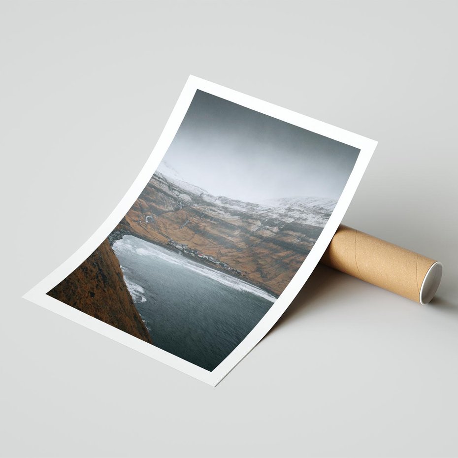 Plakat bez ramy 40x50 - Spektakularna Przyroda - fiordy, Norwegia