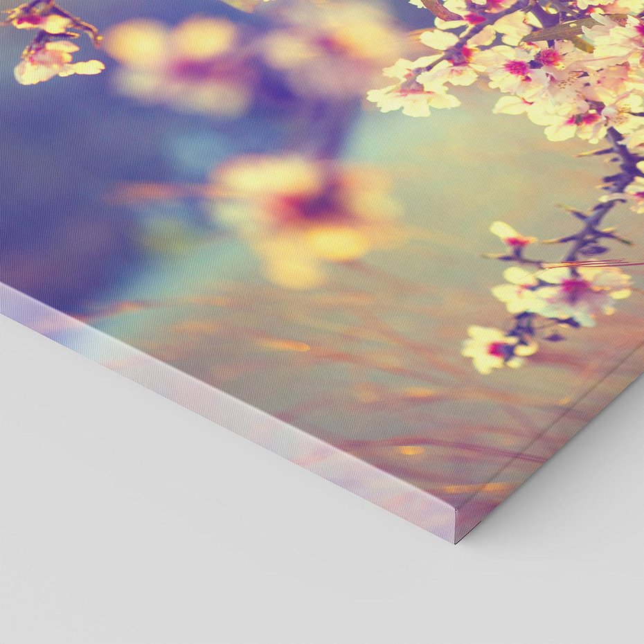 Obraz na płótnie 120x80 - Kwiatowa Wiosna - kwiaty, wiosna