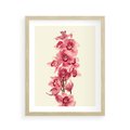 Plakat w ramie 40x50 - Orchidea w spa - relaks - orchidea, spa - rama drewno