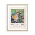 Plakat w ramie 40x50 - Sztuka z Reprodukcją G. Klimta - Gustav Klimt, reprodukcja - rama drewno