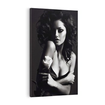 Obraz na płótnie 80x120 - Piękno kobiecego aktu uchwycone - kobieta, akt