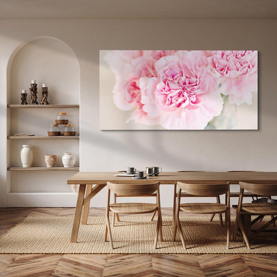 Obraz na płótnie 120x60 - Kwiatowe Rytmy - kwiat, kwiaty