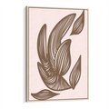 Obraz w ramie 50x70 - Nowoczesne Harmonie - skandynawski styl, plakat - rama drewno