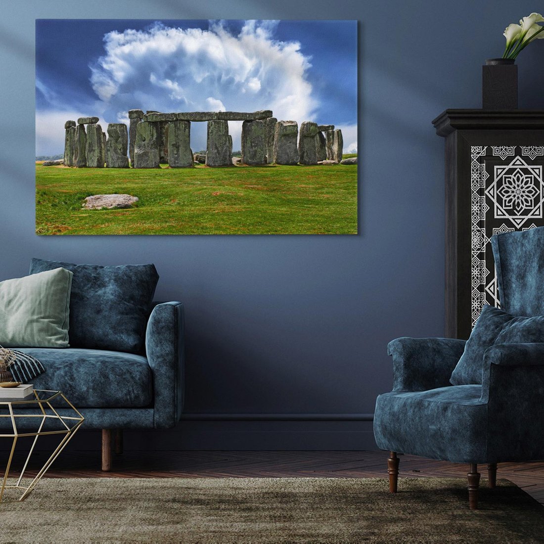 Obraz na płótnie 100x70 - Stonehenge - Tajemnica Pradawnych Czasów - Stonehenge, UK