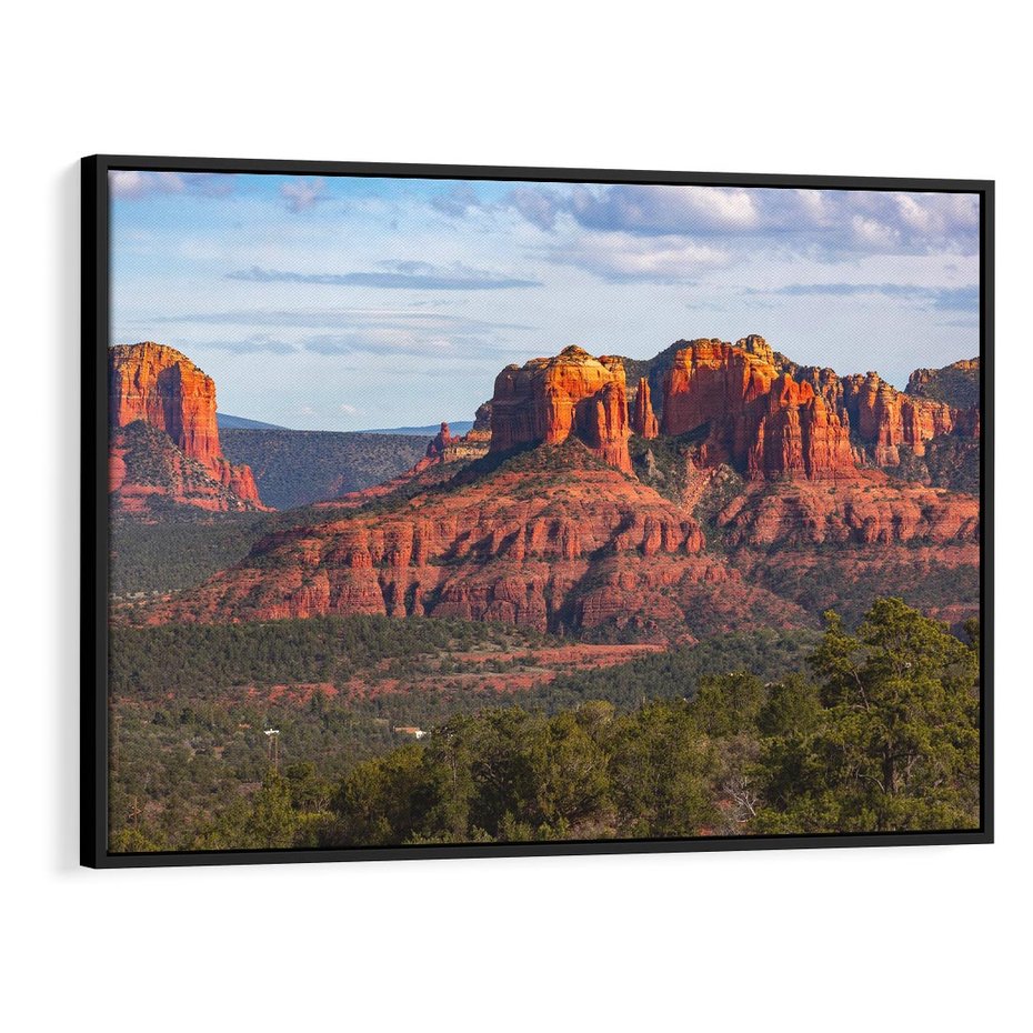 Obraz w ramie 100x70 - Majestatyczny Wielki Kanion - wielki kanion, perspektywa - rama czarna