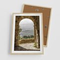 Plakat w ramie 50x70 - Słoneczne Piękno Włoch i Prowansji - Włochy, Prowansja - rama drewno