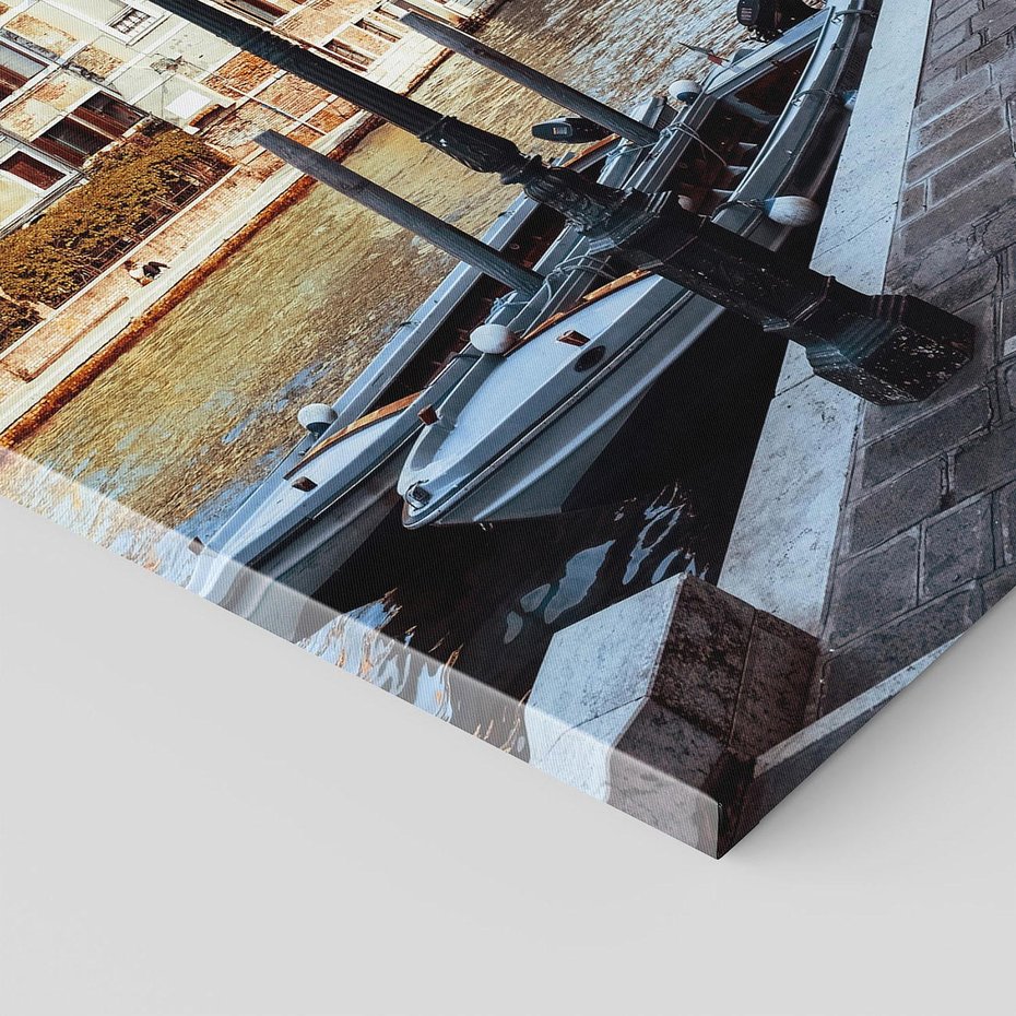 Obraz na płótnie 70x100 - Kanały Wenecji - Wenecja, kanały