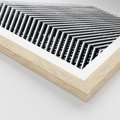 Plakat w ramie 40x50 - Wzorce Wysokości - architektura, wysoki wieżowiec - rama drewno