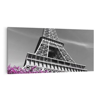 Obraz na płótnie 100x50 - Urok Eiffla w Paryżu - Eiffla, Paryż