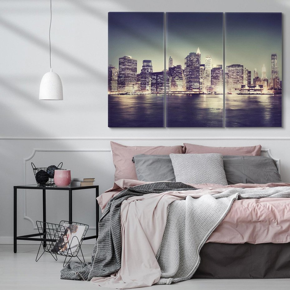 Obraz na płótnie 120x80 - Miasto niekończących się możliwości - Nowy York, miasto