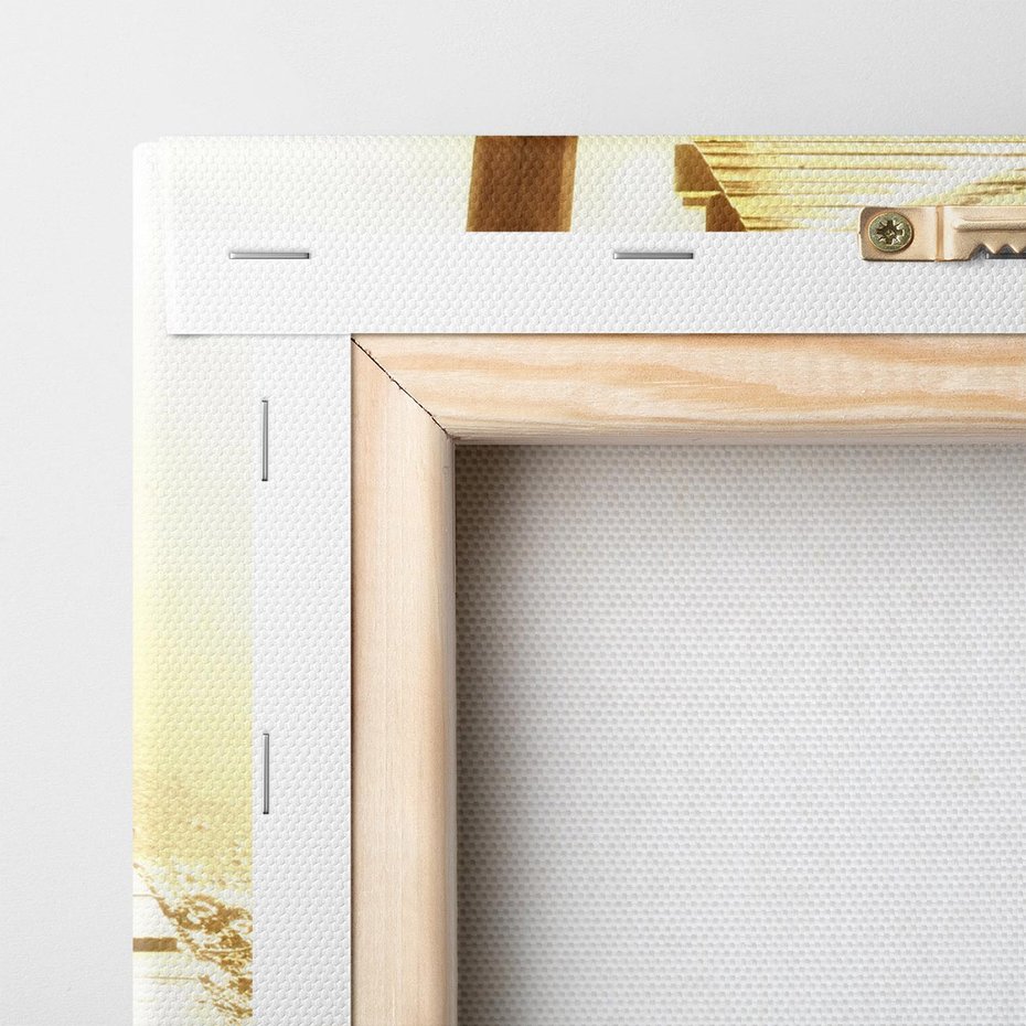 Obraz na płótnie 80x120 - Stary pomost w sepia - pomost, sepia