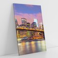 Obraz na płótnie 80x120 - ikona Nowego Jorku - most, Nowy Jork