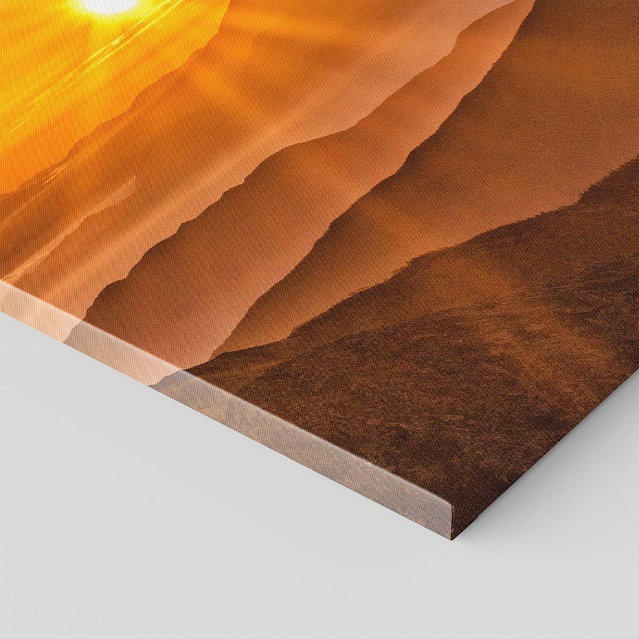 Obraz na płótnie 50x70 - Malownicze góry piękno krajobrazu - góry, krajobraz