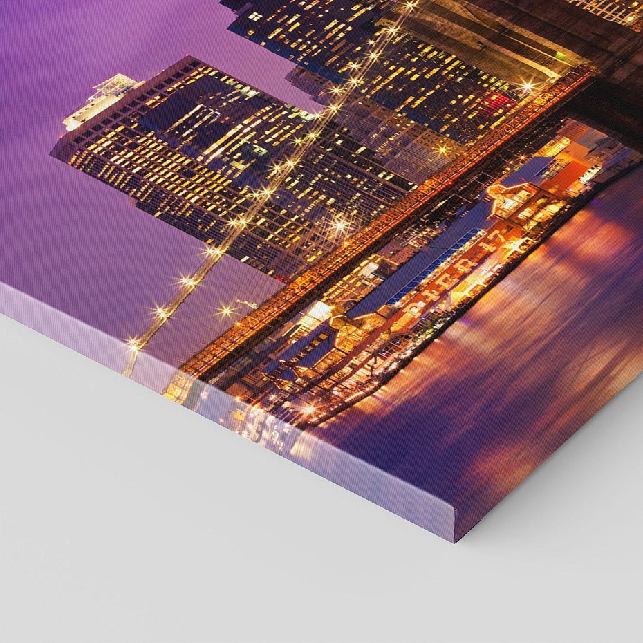 Obraz na płótnie 120x60 - Nowy Jork: miasto nieprzespanych nocy - New York, USA