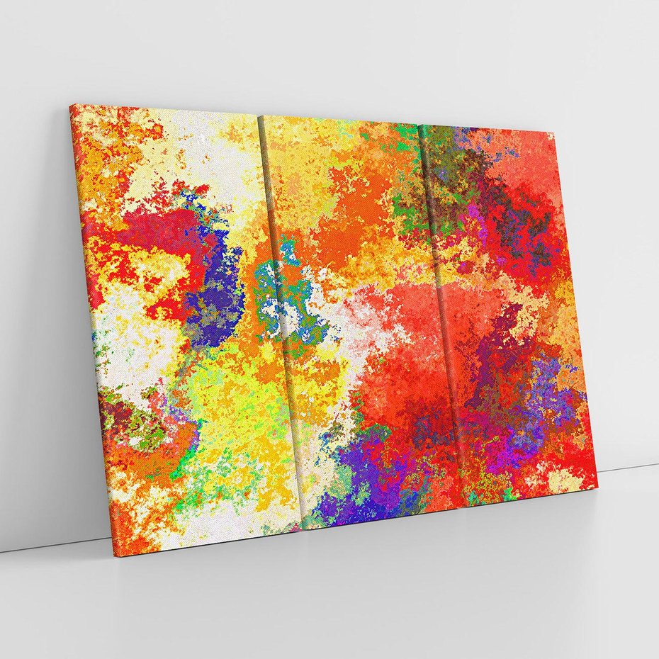 Obraz na płótnie 120x80 - Abstrakcja wyraz artystyczny - abstrakcja