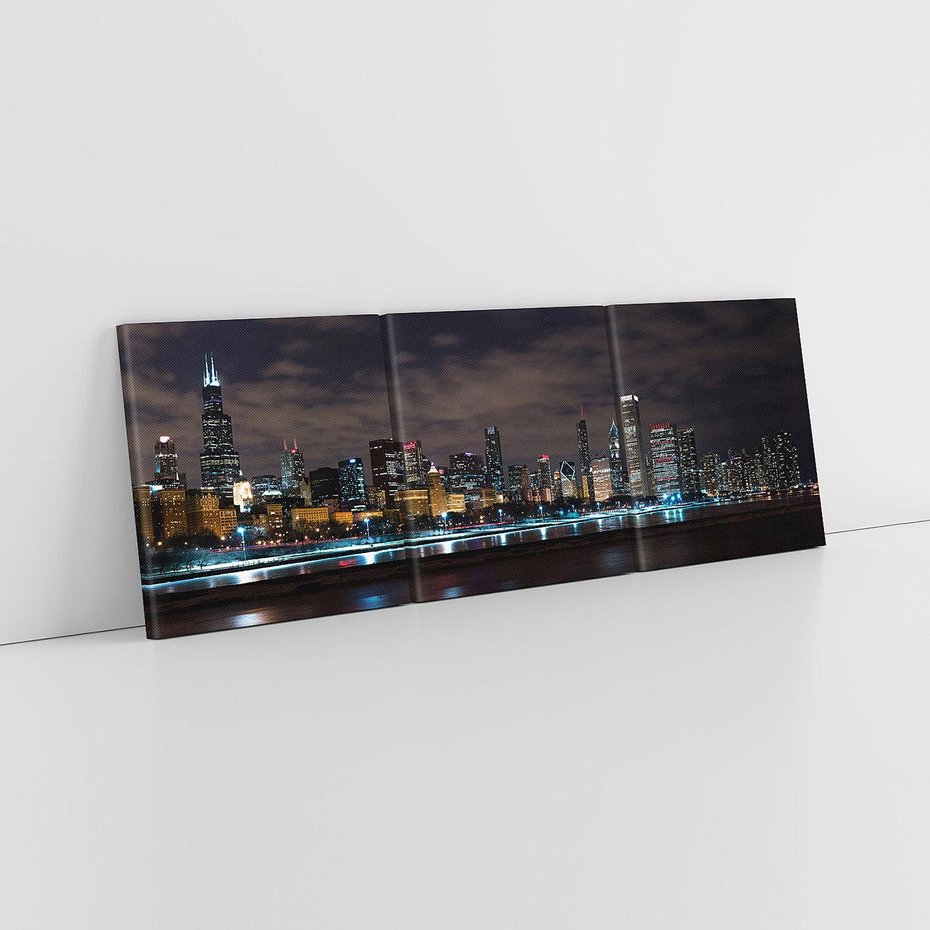 Obraz na płótnie 150x50 - Chicago - Miasto kontrastów - Chicago, USA