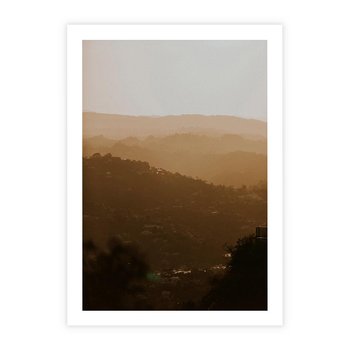 Plakat bez ramy 40x50 - Odejście Słońca - pejzaż, zachód