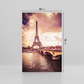 Obraz na płótnie 50x70 - Eiffla: ikona Paryża - Eiffla, Paryż