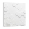 Obraz na płótnie 80x80 - Przestrzenne Zabawy - geometryczne, 3D