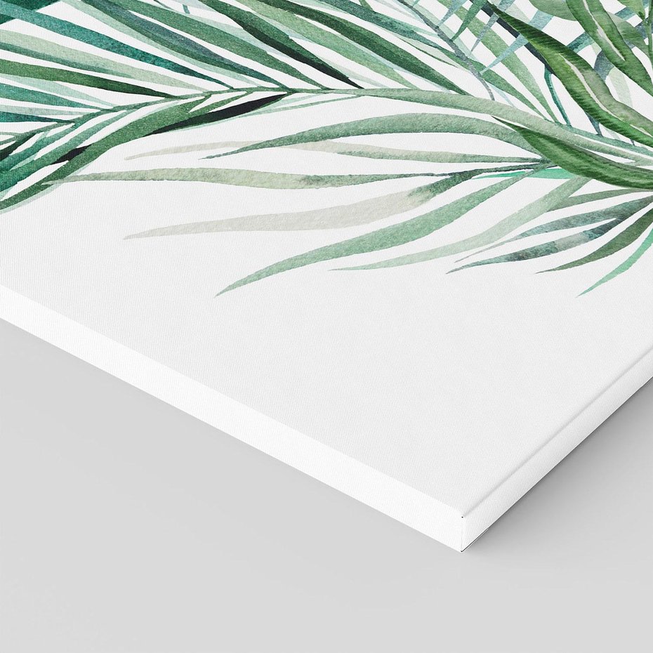 Obraz na płótnie 80x120 - Blask Natury - złote, liście