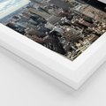 Plakat w ramie 30x40 - Duch Nowego Jorku - Manhattan, Nowy Jork - rama biała