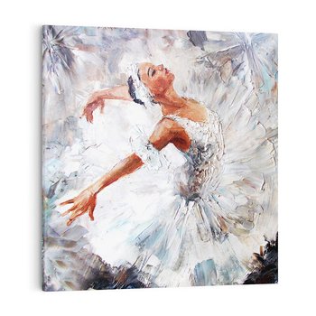 Obraz na płótnie 50x50 - Baletowa Sztuka - balet, sztuka