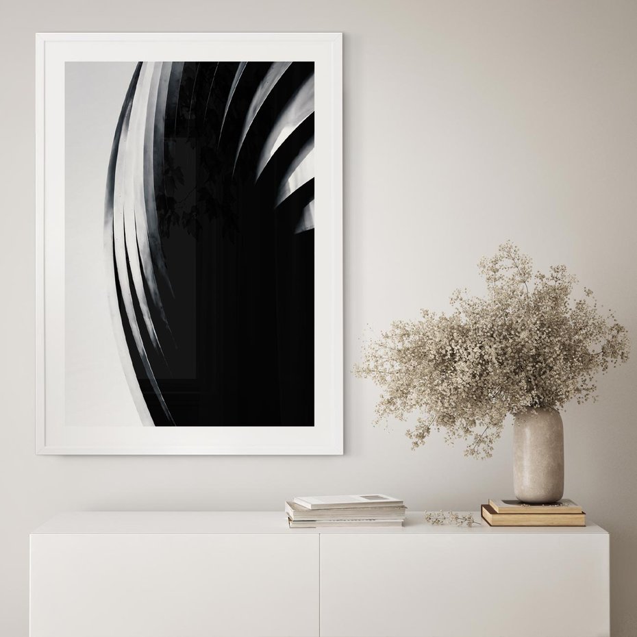 Plakat bez ramy 30x40 - Awangarda w Kontraście - architektura, nowoczesne formy