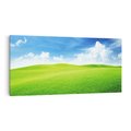 Obraz na płótnie 120x60 - Łąka pod Niebem - łąka, niebo