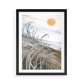 Plakat w ramie 50x70 - Zaklęty Wschód - akwarela, obraz - rama czarna